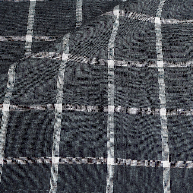 HANDMADE COTTON WOVEN YARN DYED FABRIC ARTISAN