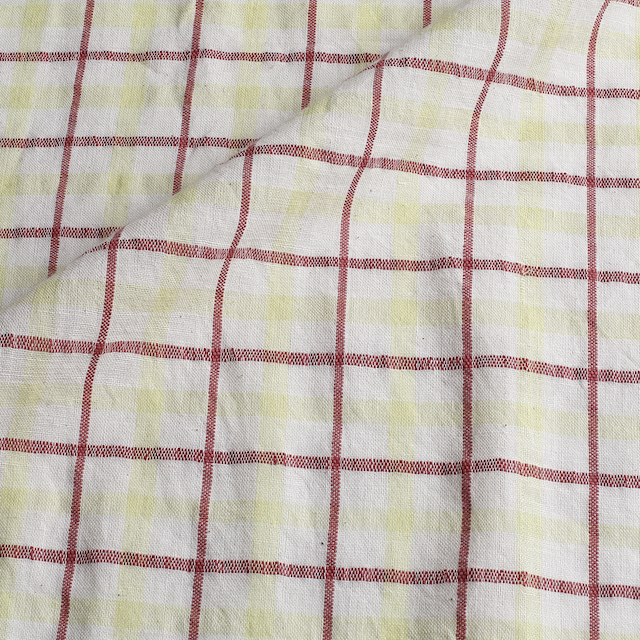 Cotton Checks Yarn Dyed Handmade